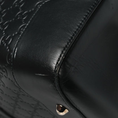 Gucci Guccissima Signature Medium Duffle Black 11 of 12