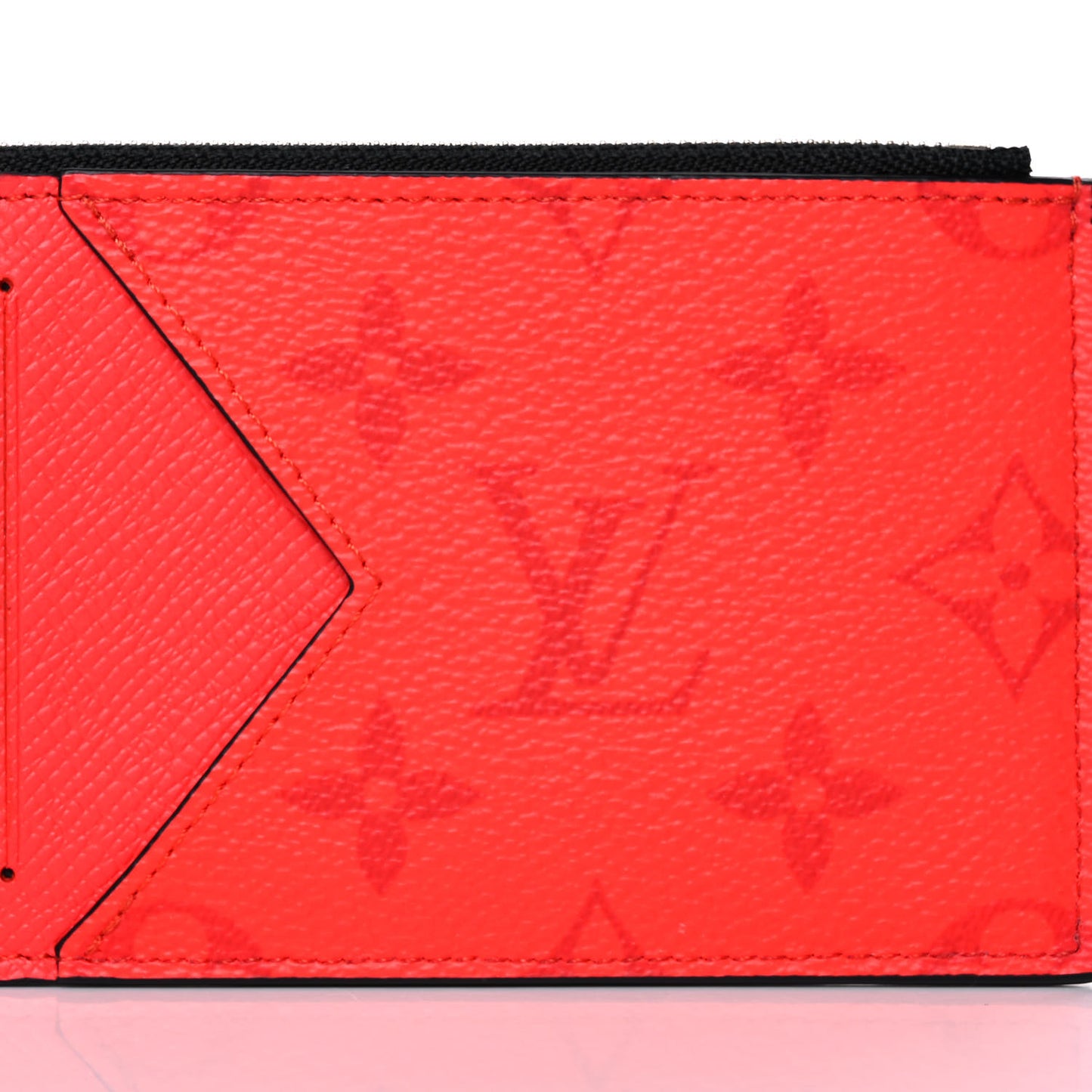 Taigarama Coin Card Holder Fire Red