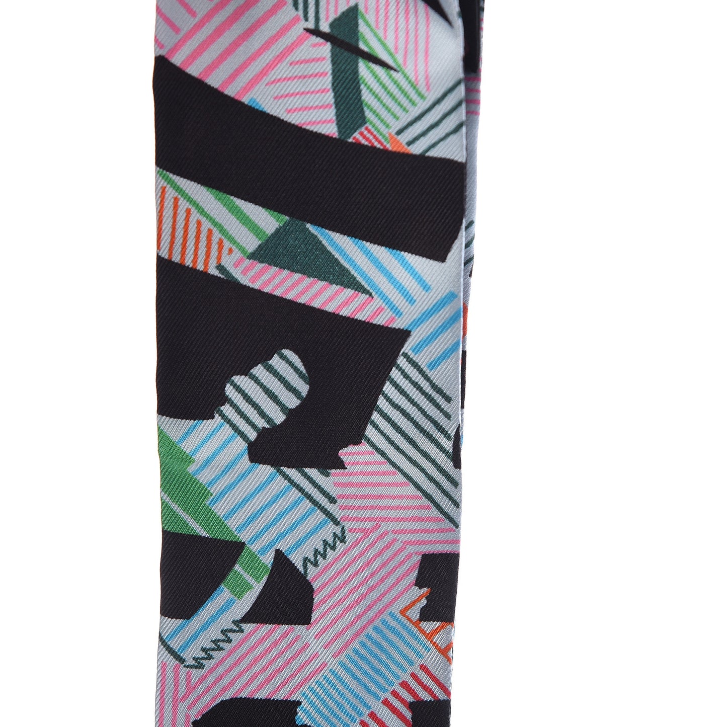 Silk Cavalcadour Morning Twilly Black Rouge Vert
