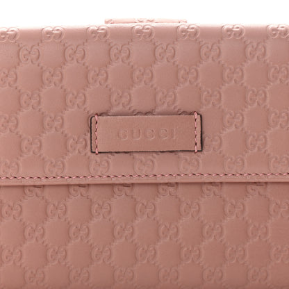 Gucci Microguccissima Continental Flap Wallet Soft Pink 8 of 10