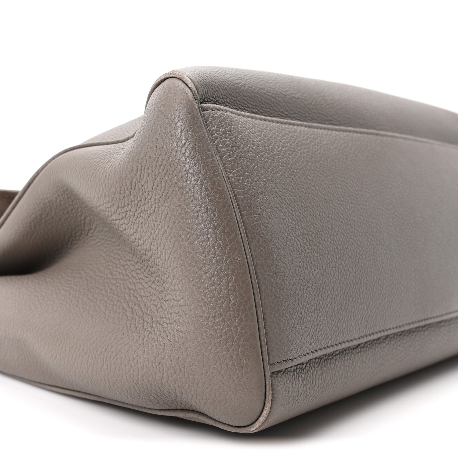 Celine Supple Grained Calfskin Medium Soft 16 Bag Pebble 8 of 9