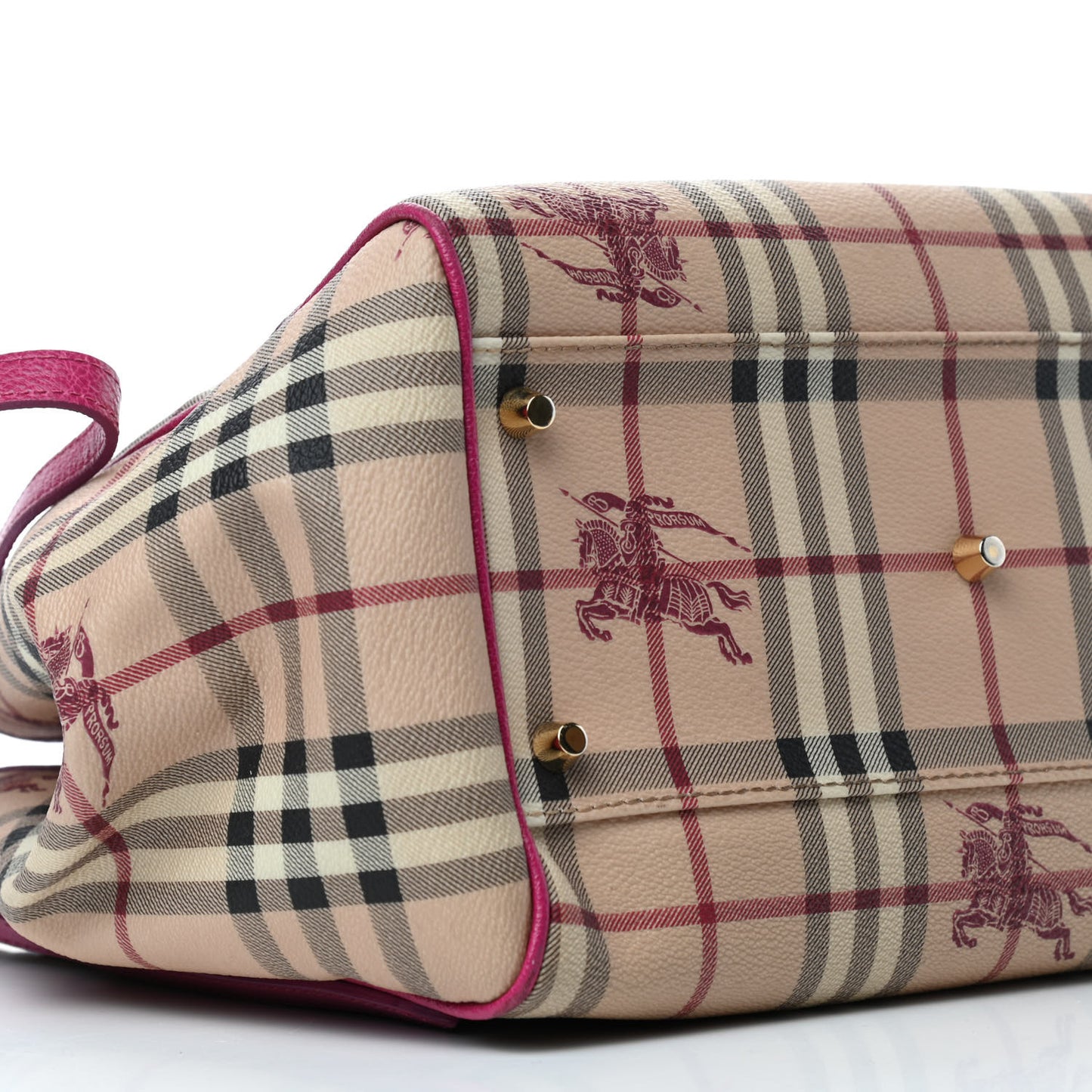 Haymarket Check Small Canterbury Tote Magenta