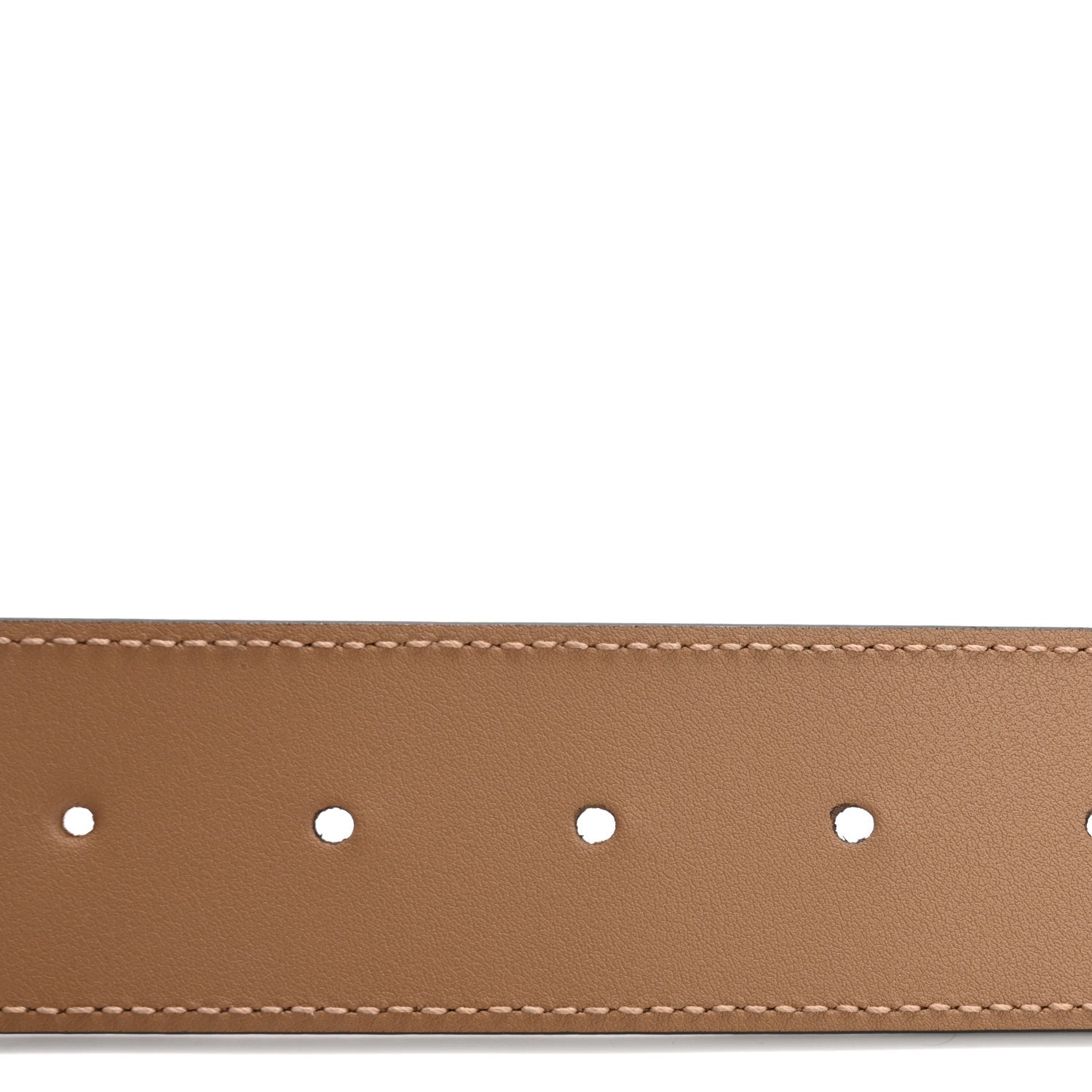 Gucci Calfskin Double G 40mm Belt 80 32 Tan 4 of 6
