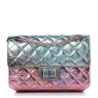 Chanel Metallic Goatskin Quilted Mini 2.55 Reissue Flap Multicolor 1 of 11