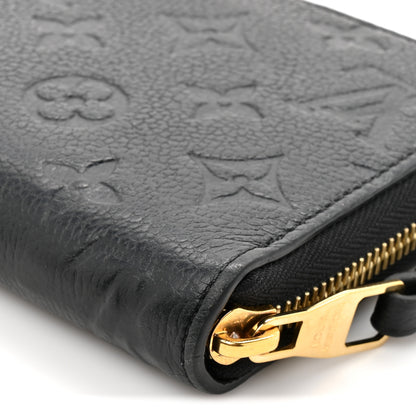 Louis Vuitton Empreinte Zippy Wallet Black 21 of 24