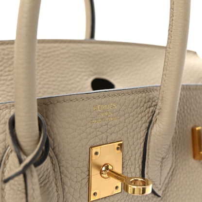 Hermes Togo Birkin 25 Trench 7 of 10