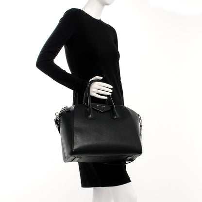 Givenchy Sugar Goatskin Medium Antigona Black 3 of 14