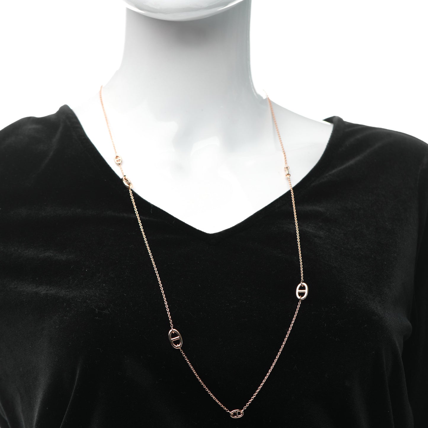 18K Rose Gold Farandole Necklace 80