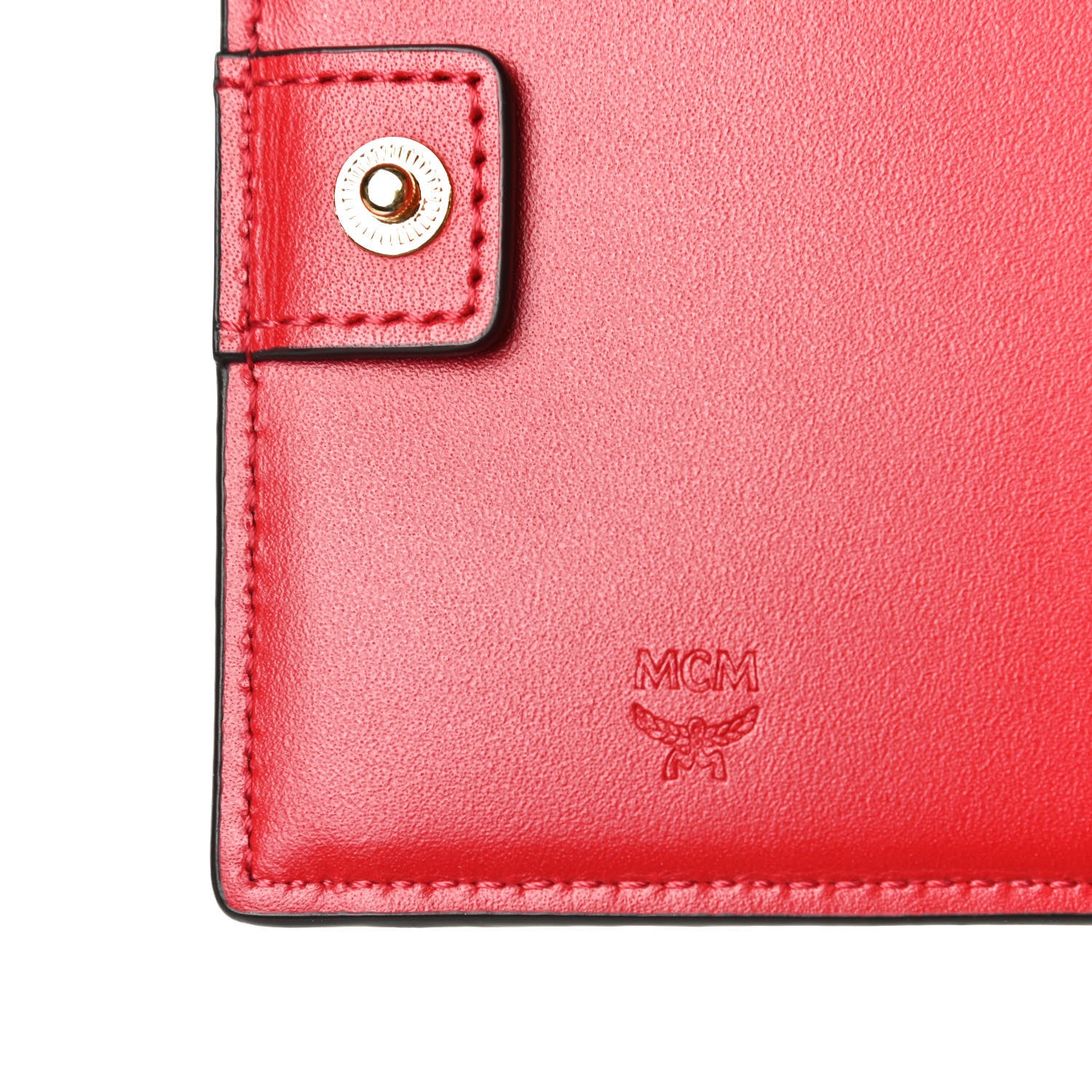MCM Visetos Mini Bi-Fold Wallet Cognac 12 of 13