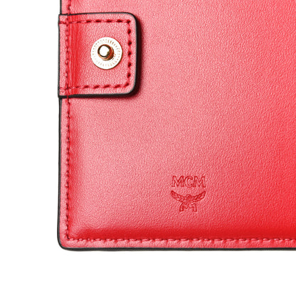 MCM Visetos Mini Bi-Fold Wallet Cognac 12 of 13