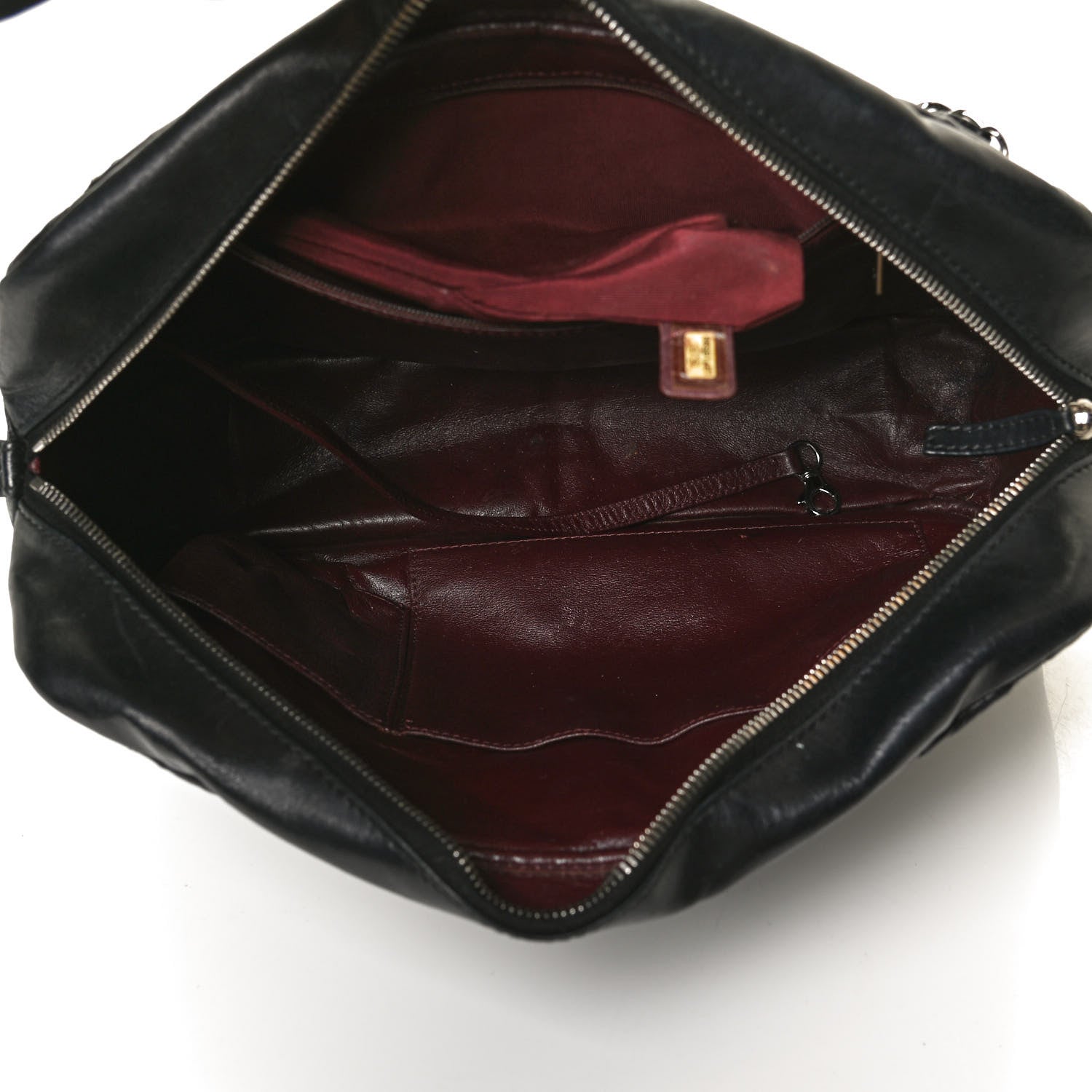 Chanel Lambskin Quilted Medium Camera Case Black 5 of 12