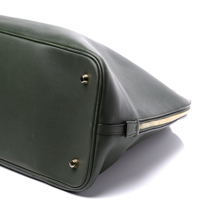 Christian Dior Calfskin Diorissimo Dome Dark Green 9 of 11