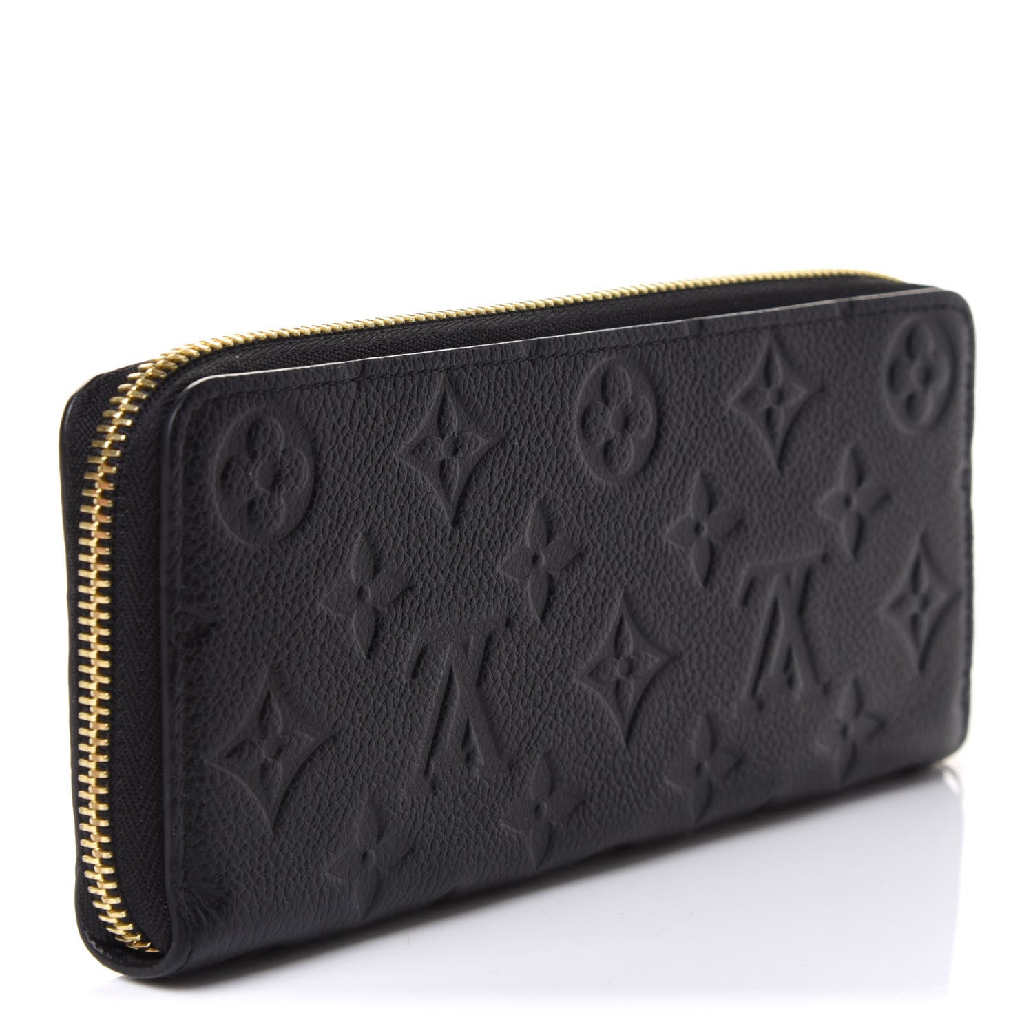 Louis Vuitton Empreinte Clemence Wallet Black 3 of 8