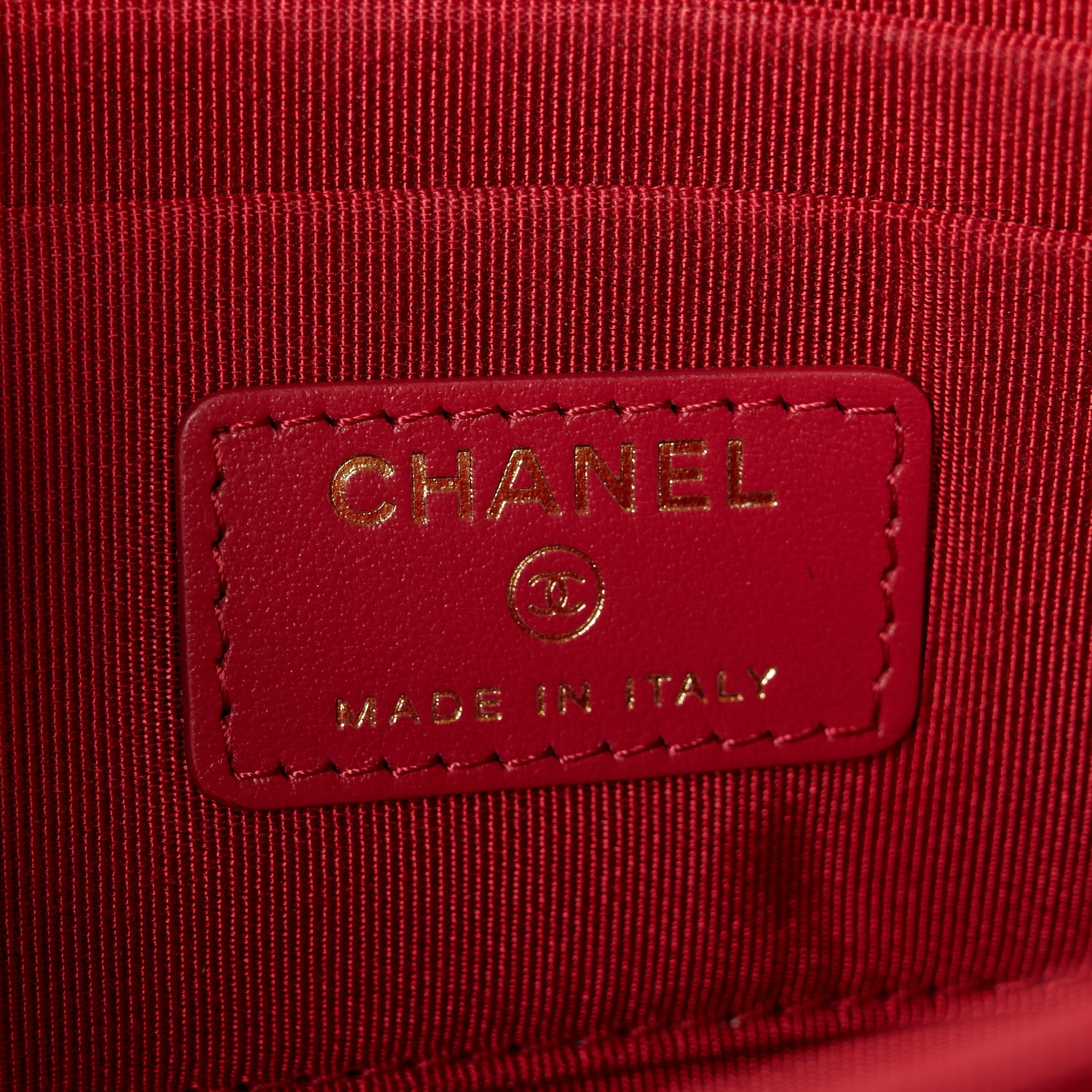 Chanel Shiny Goatskin Quilted Small Chanel 19 Pouch With Handle Black 6 of 11