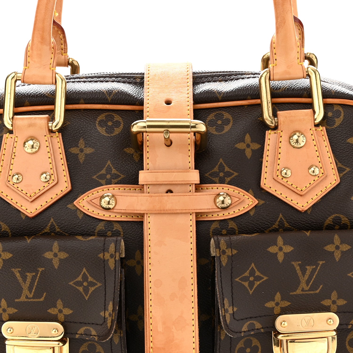 Louis Vuitton Monogram Manhattan GM 7 of 10