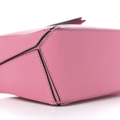 Loewe Calfskin Mini Puzzle Bag Wild Rose 7 of 9
