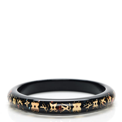 Louis Vuitton Resin Swarovski Medium Inclusion Bracelet PM Navy 3 of 4