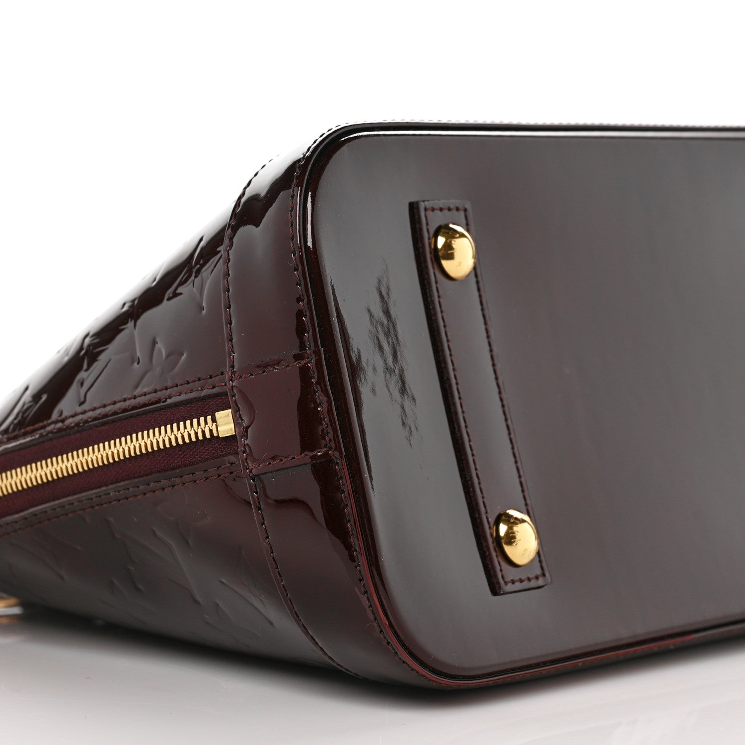 Louis Vuitton Vernis Alma PM Amarante 8 of 9