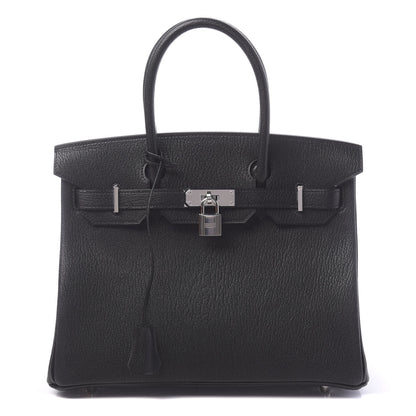 Hermes Chevre de Coromandel Birkin 30 Black 1 of 11