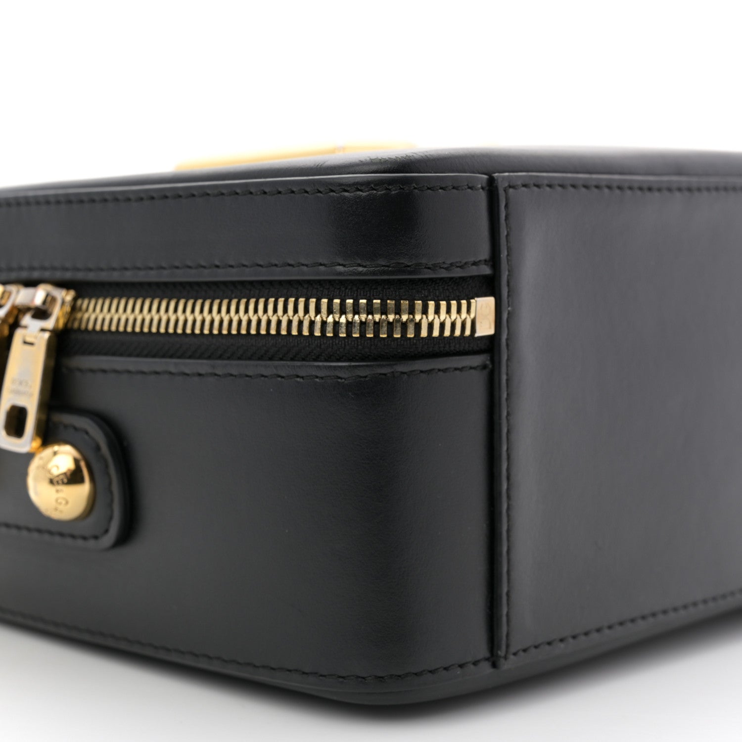 Dolce & Gabbana Calfskin 3.5 Top Handle Bag Black 1833804
