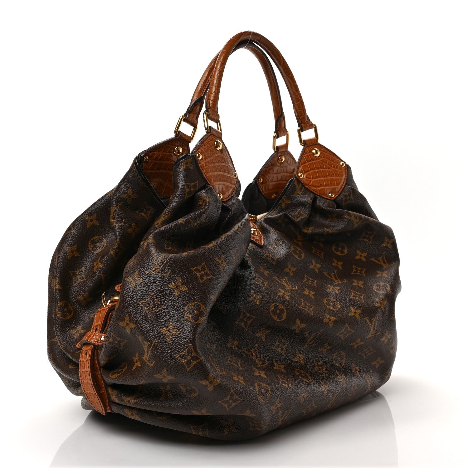Louis Vuitton Monogram Alligator Trim Mahina XL 3 of 8