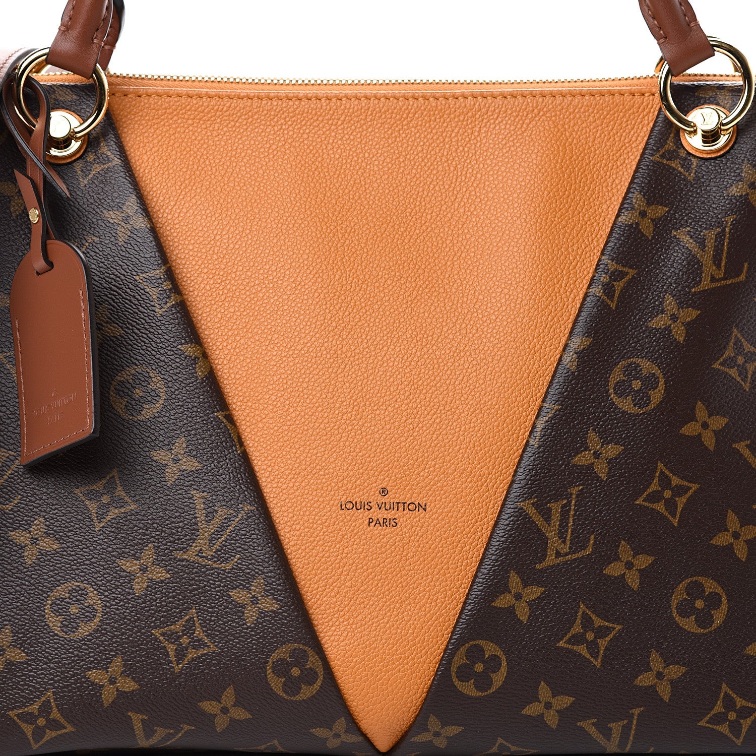Louis Vuitton Monogram V Tote MM Safran 8 of 10