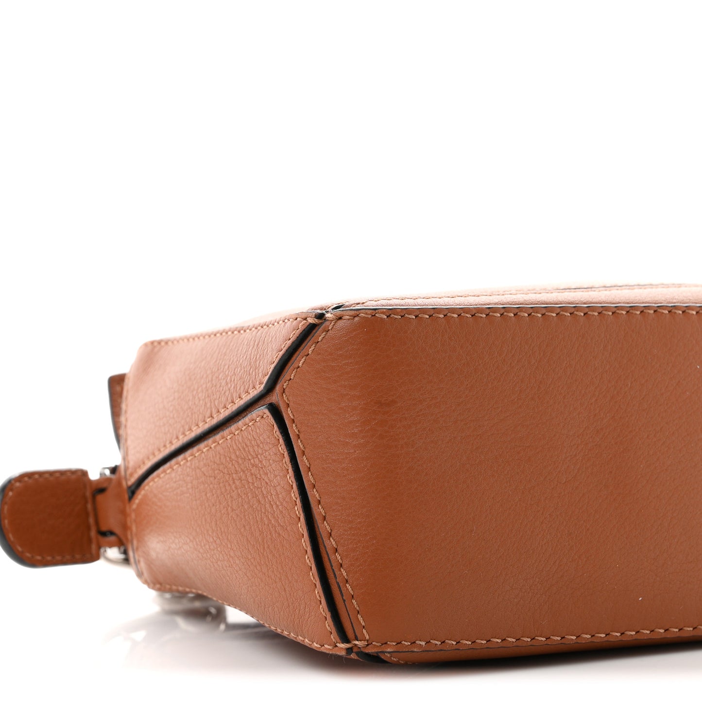 Calfskin Mini Puzzle Bag Tan