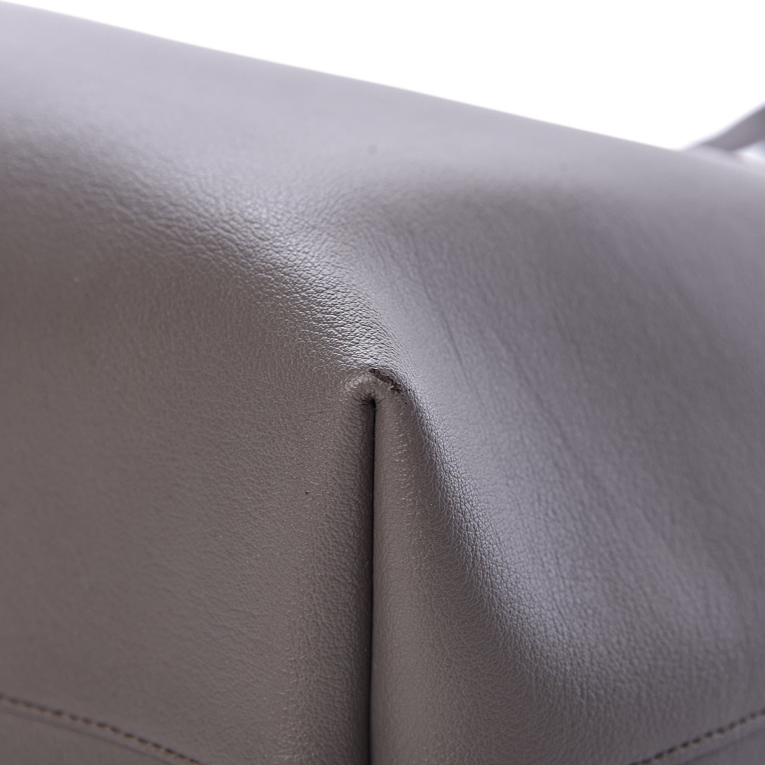 Saint Laurent Calfskin Large Shopping Tote Earth 12 of 12
