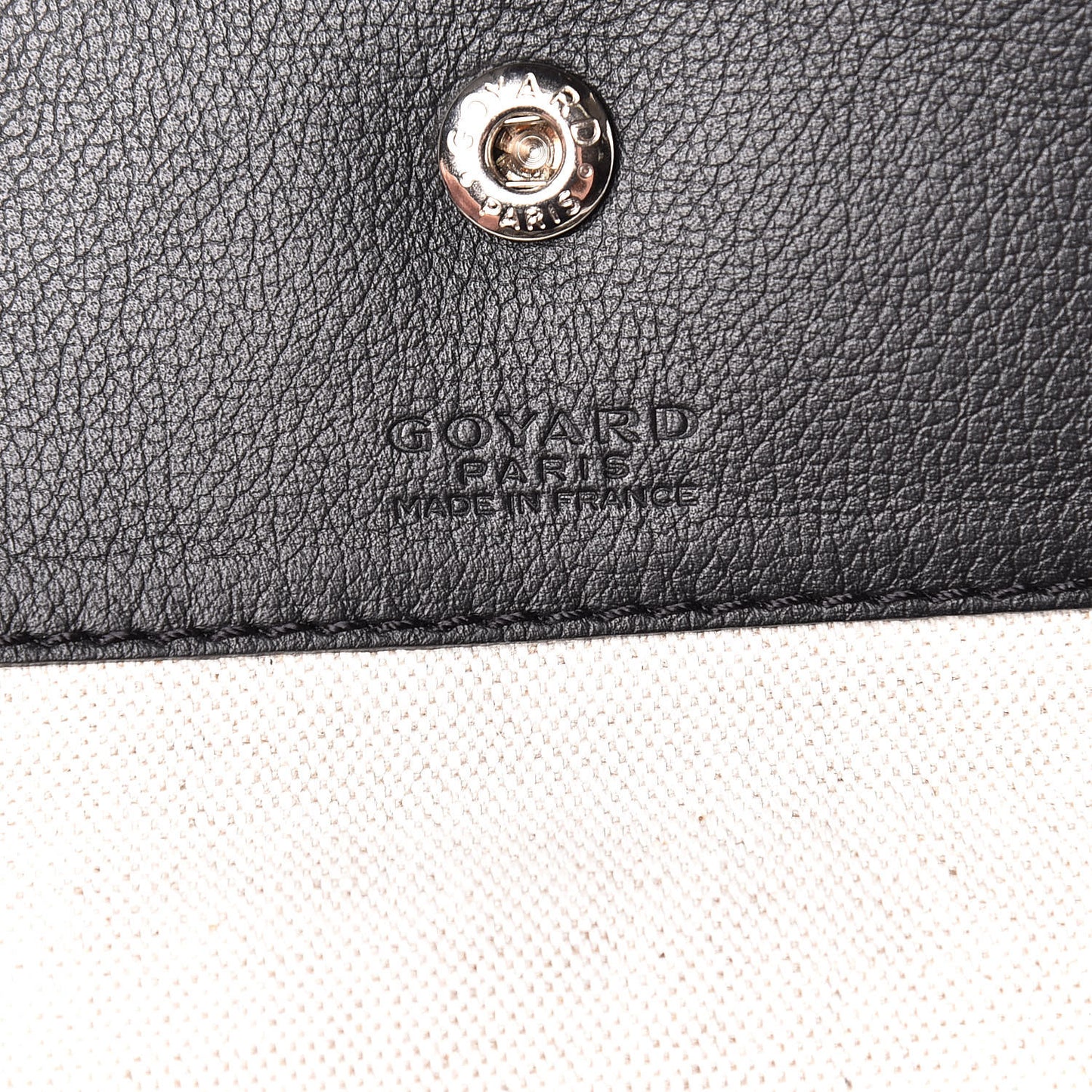 Goyardine Pouch Black