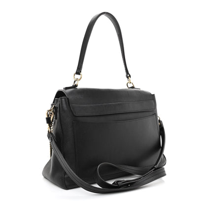 Chloe Calfskin Medium Faye Day Shoulder Bag Black 3 of 11