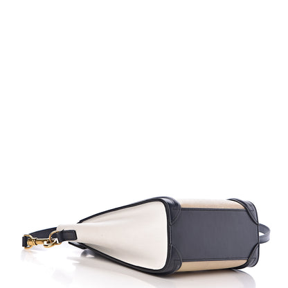 Celine Goatskin Smooth Calfskin Nano Tri-Color Luggage Firefly 4 of 25
