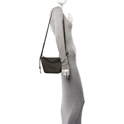 Loewe Calfskin Mini Hammock Hobo Vintage Khaki 2 of 10
