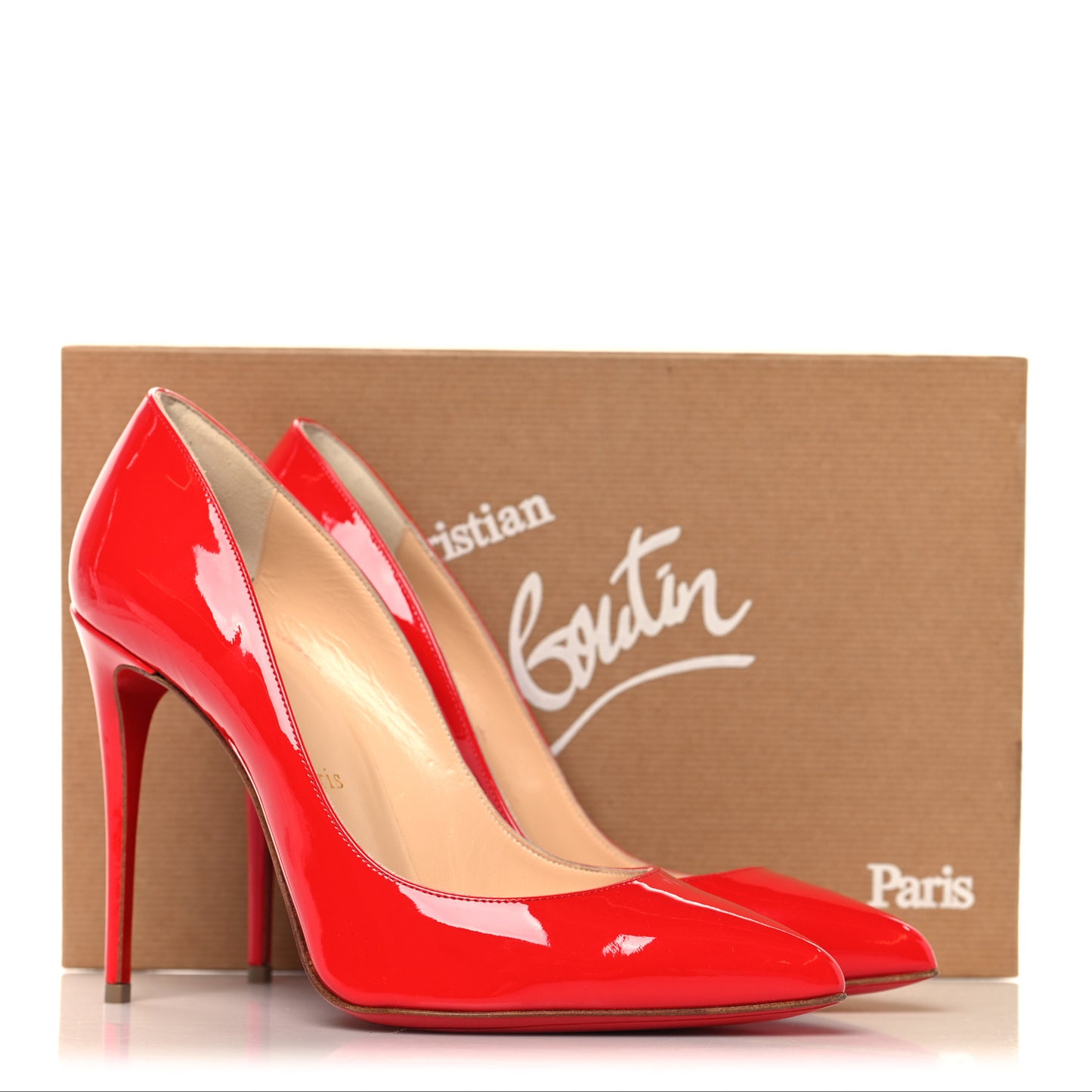 Patent Pigalle Follies 100 Pumps 37 Pavot