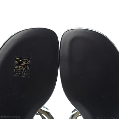Hermes Calfskin Myrthe Sandals 37 7 of 9