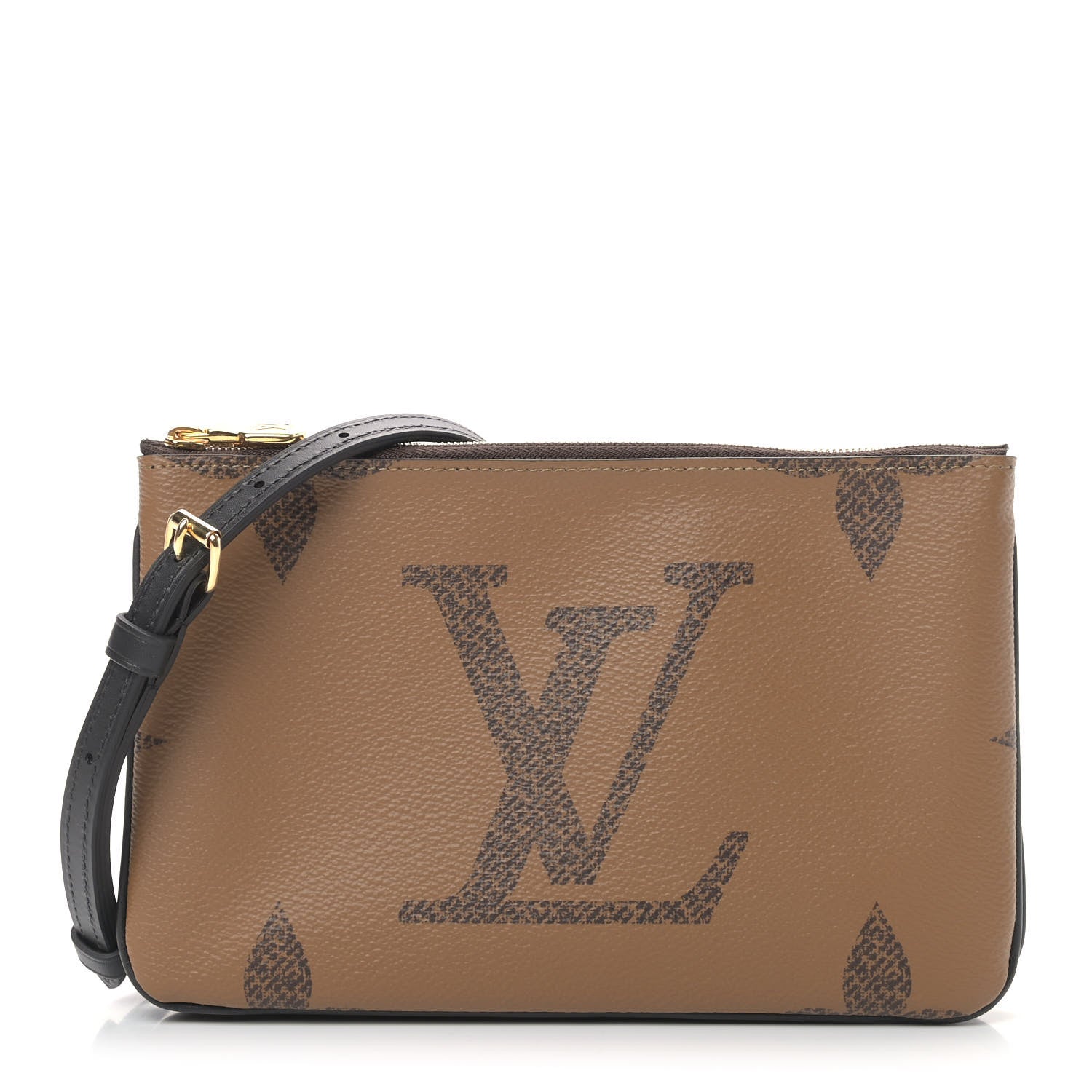 Louis Vuitton Reverse Monogram Giant Double Zip Pochette 1 of 10