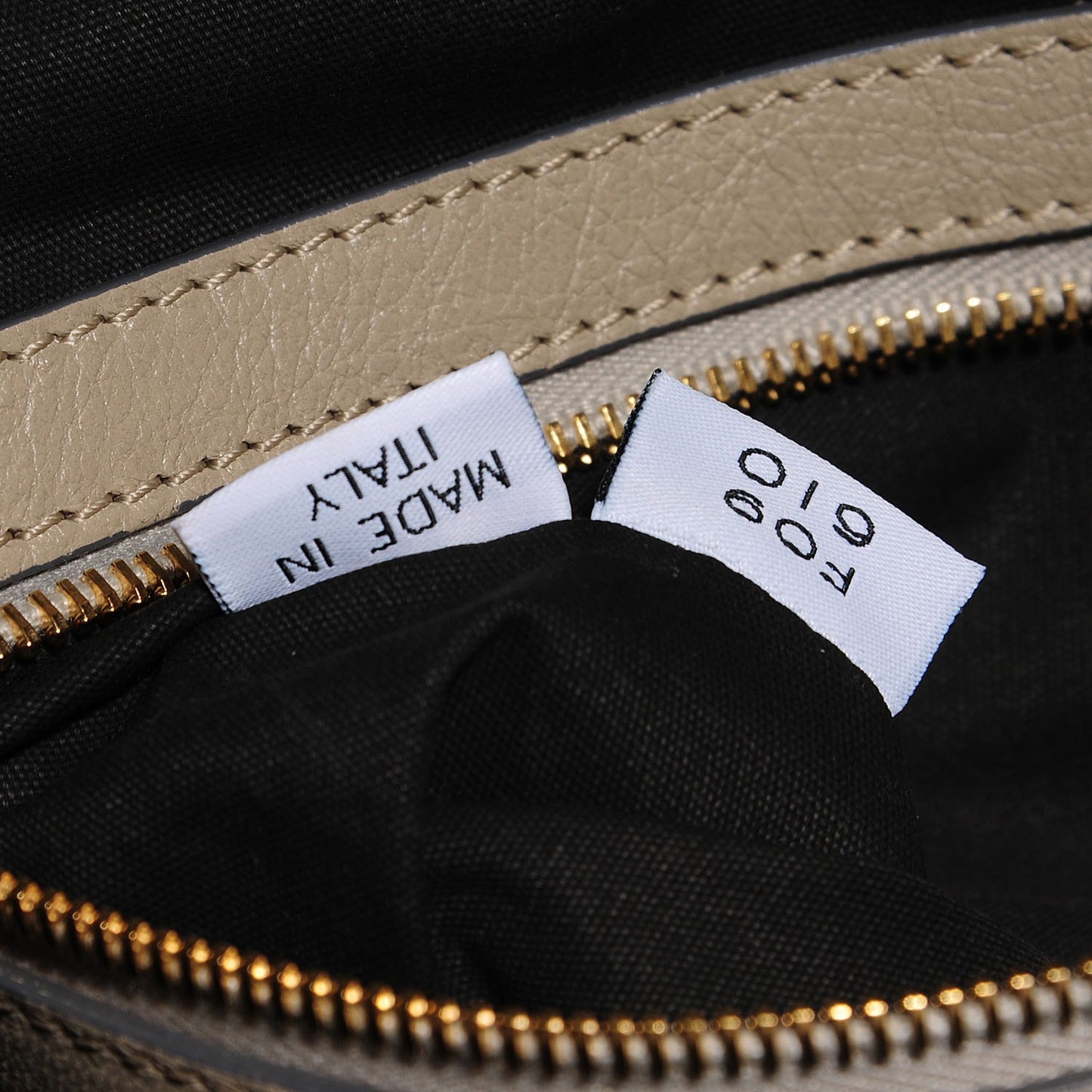 Calfskin Quilted Stardust Cecilia Clay