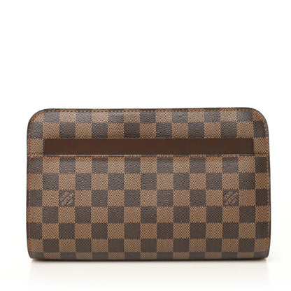 Louis Vuitton Damier Ebene Pochette Saint Louis Clutch 1 of 6