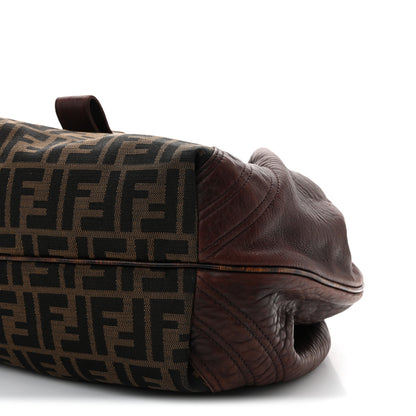 Fendi Zucca Nappa Nuvolata Vitello Tortuga Spy Tobacco Moro 10 of 10