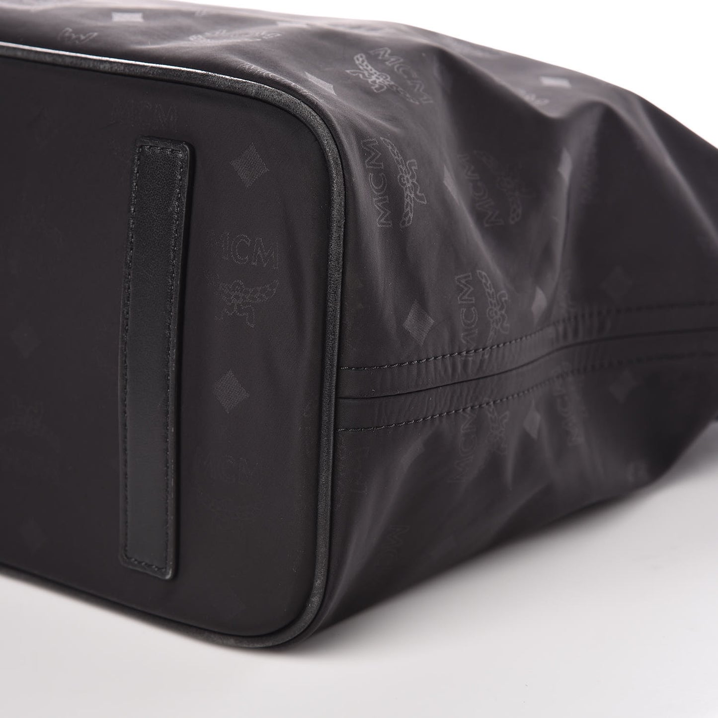 Nylon Monogram Medium Dieter Shopper Tote Black