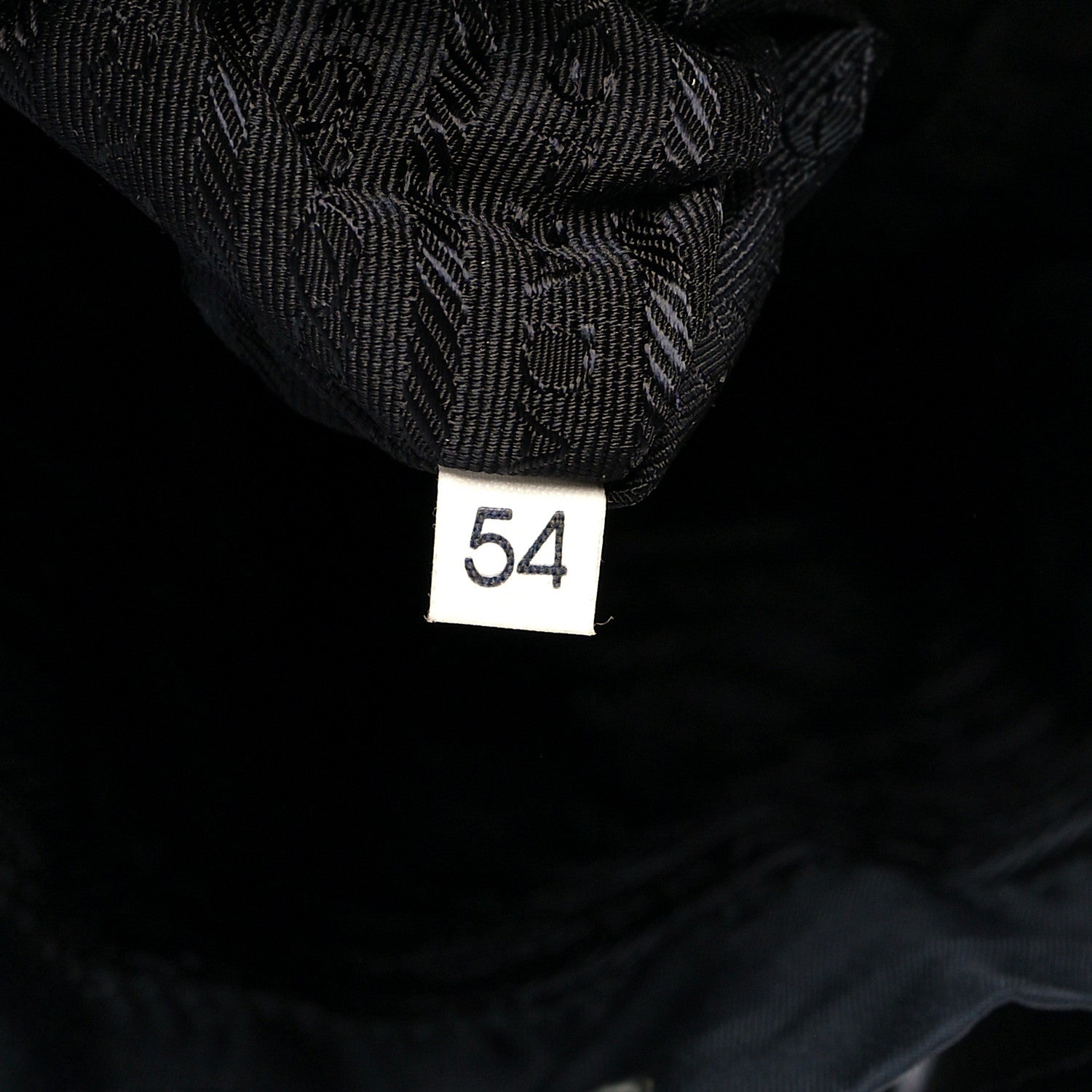 Prada Nylon Vela Medium Cinch Backpack Black 7 of 11