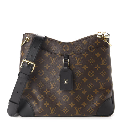 Louis Vuitton Monogram Odeon MM Black 1 of 10