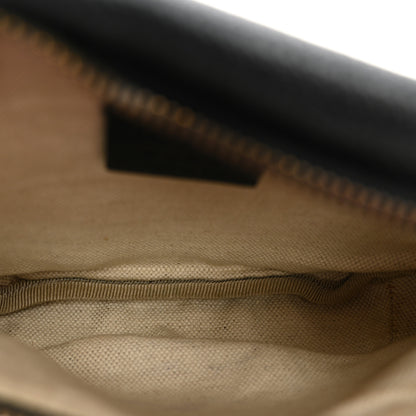 Gucci Grained Calfskin Small Logo Belt Bag Black 5 of 11