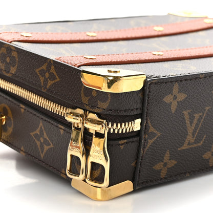 Louis Vuitton X NBA Grained Calfskin Monogram Handle Trunk Brown 7 of 8
