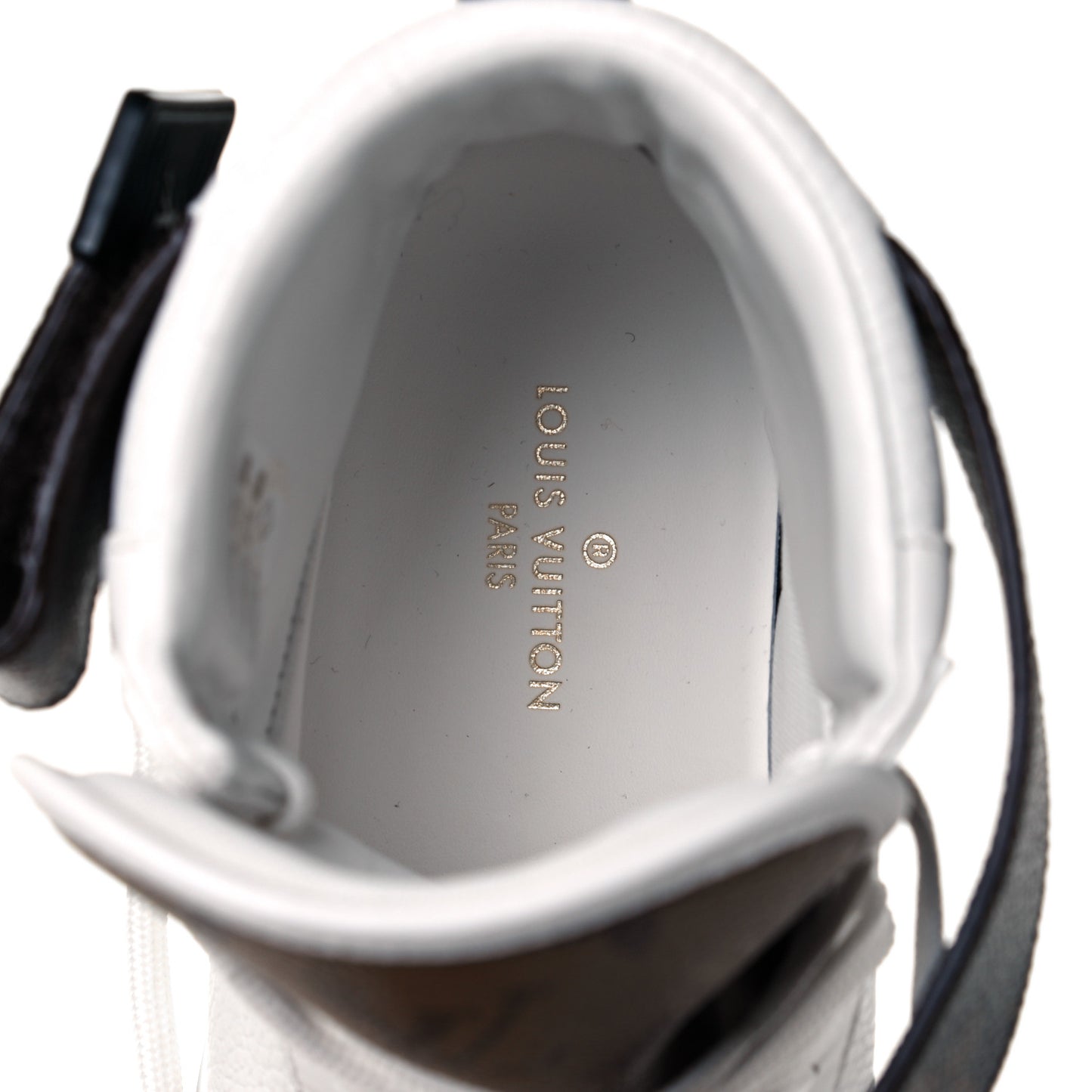 Patent Reverse Monogram Boombox Sneaker Boots 36