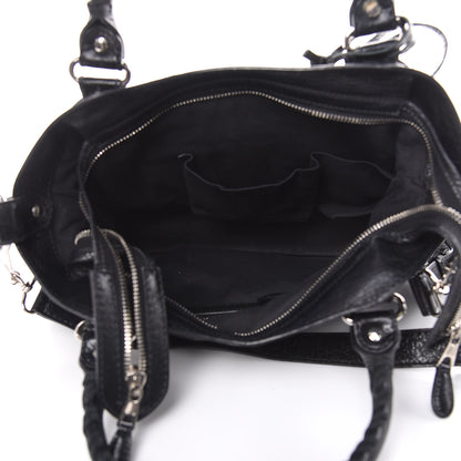 Balenciaga Agneau Giant 12 Silver Hardware Town Black 6 of 10