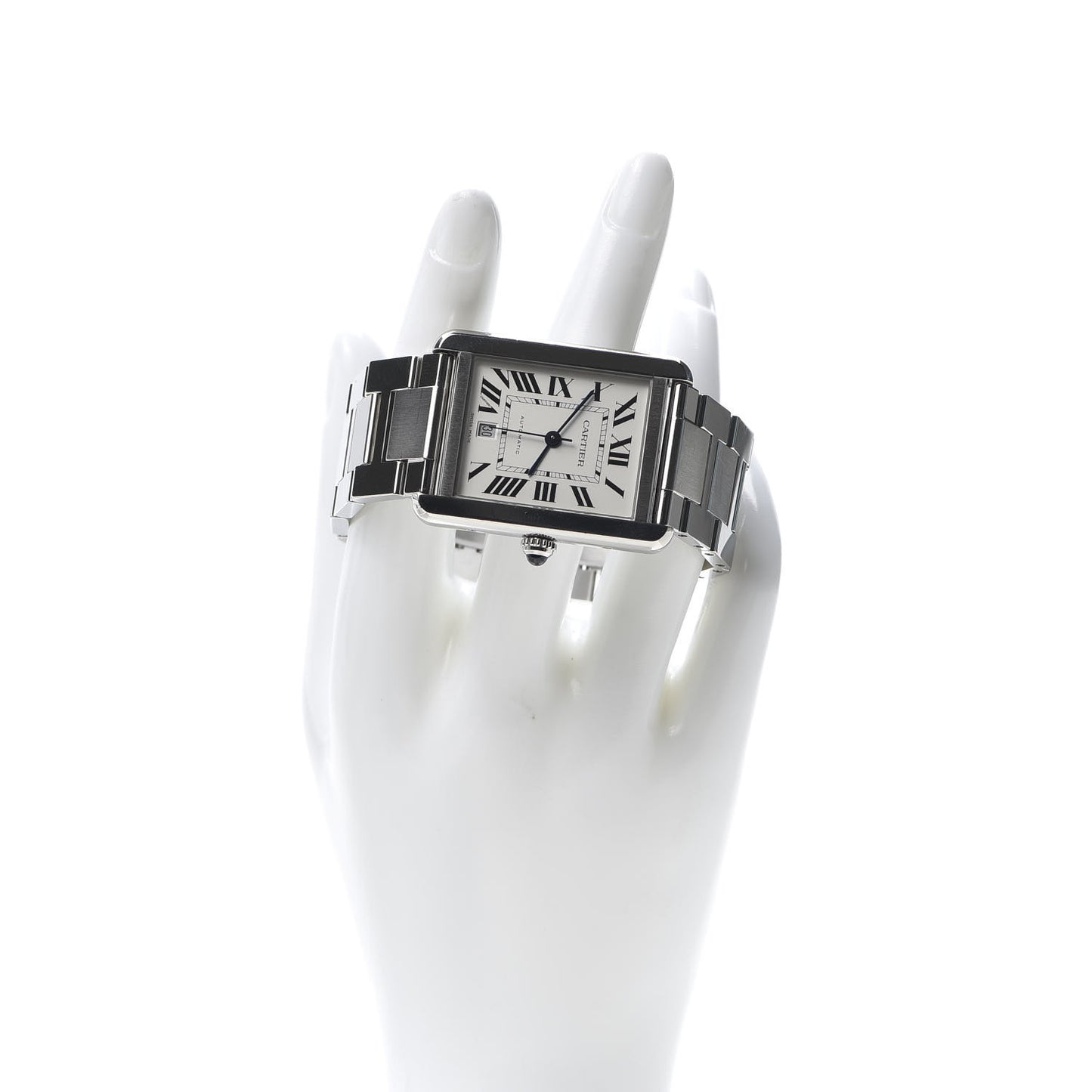 Stainless Steel 31mm Tank Solo Automatic Watch