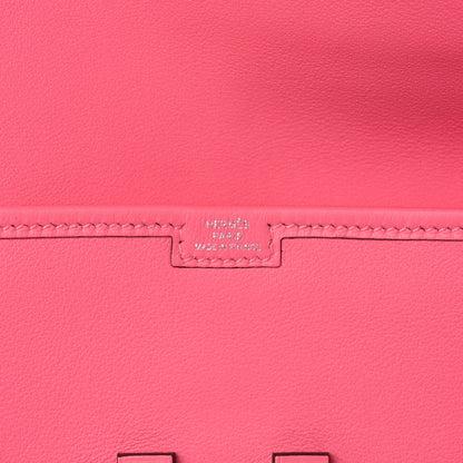Hermes Swift Jige Duo Clutch Rose Azalee 7 of 8