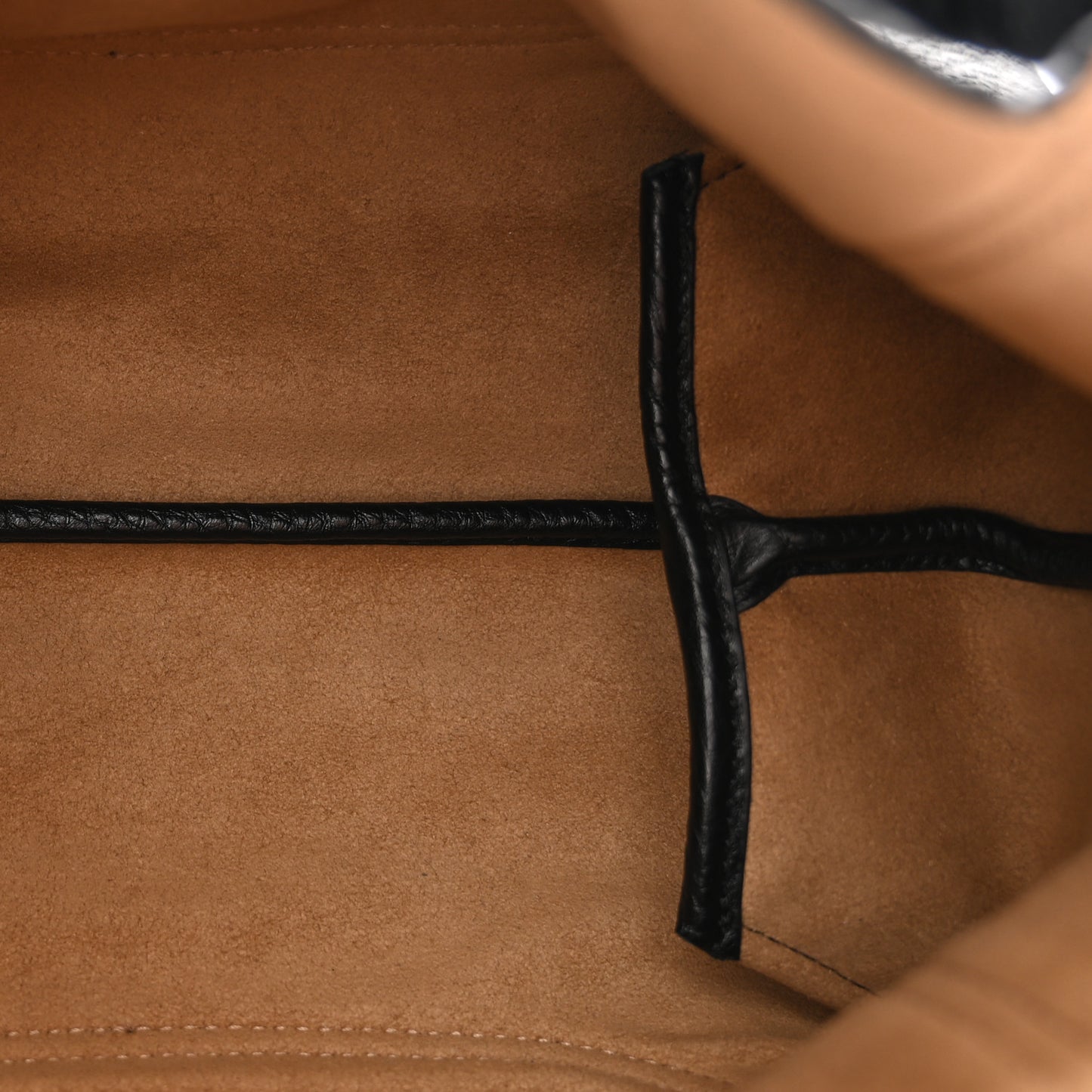 Grained Calfskin Softbit Medium Shoulder Bag Black