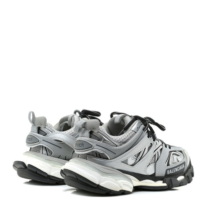 Balenciaga Mesh Nylon Womens Track Sneakers 36 Silver 4 of 9