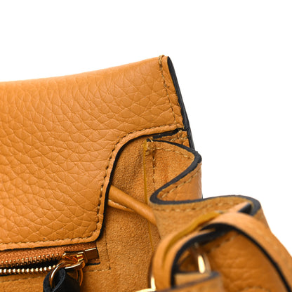 Mulberry Heavy Grain Small Iris Tote Deep Amber 7 of 8